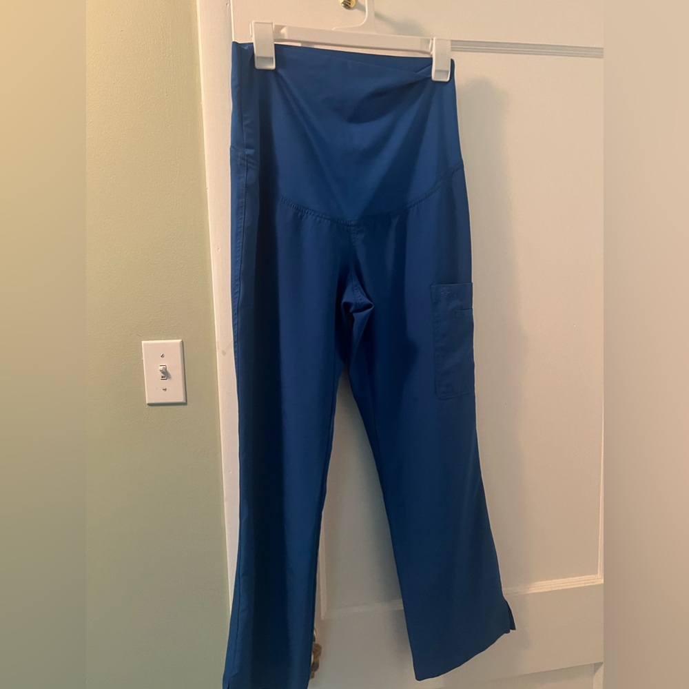 Med Couture Maternity Scrubs Royal Blue XSP